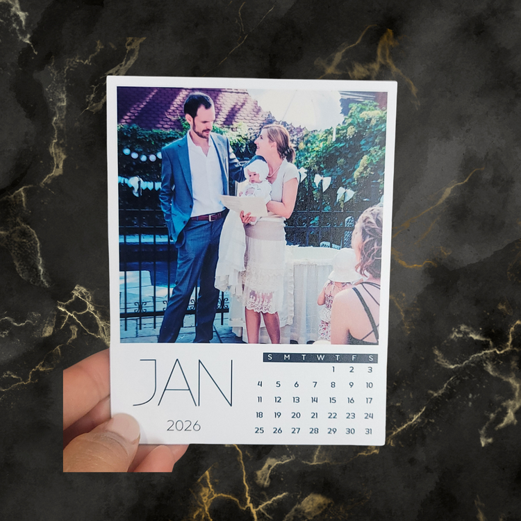 Personalized Magnetic Calendar